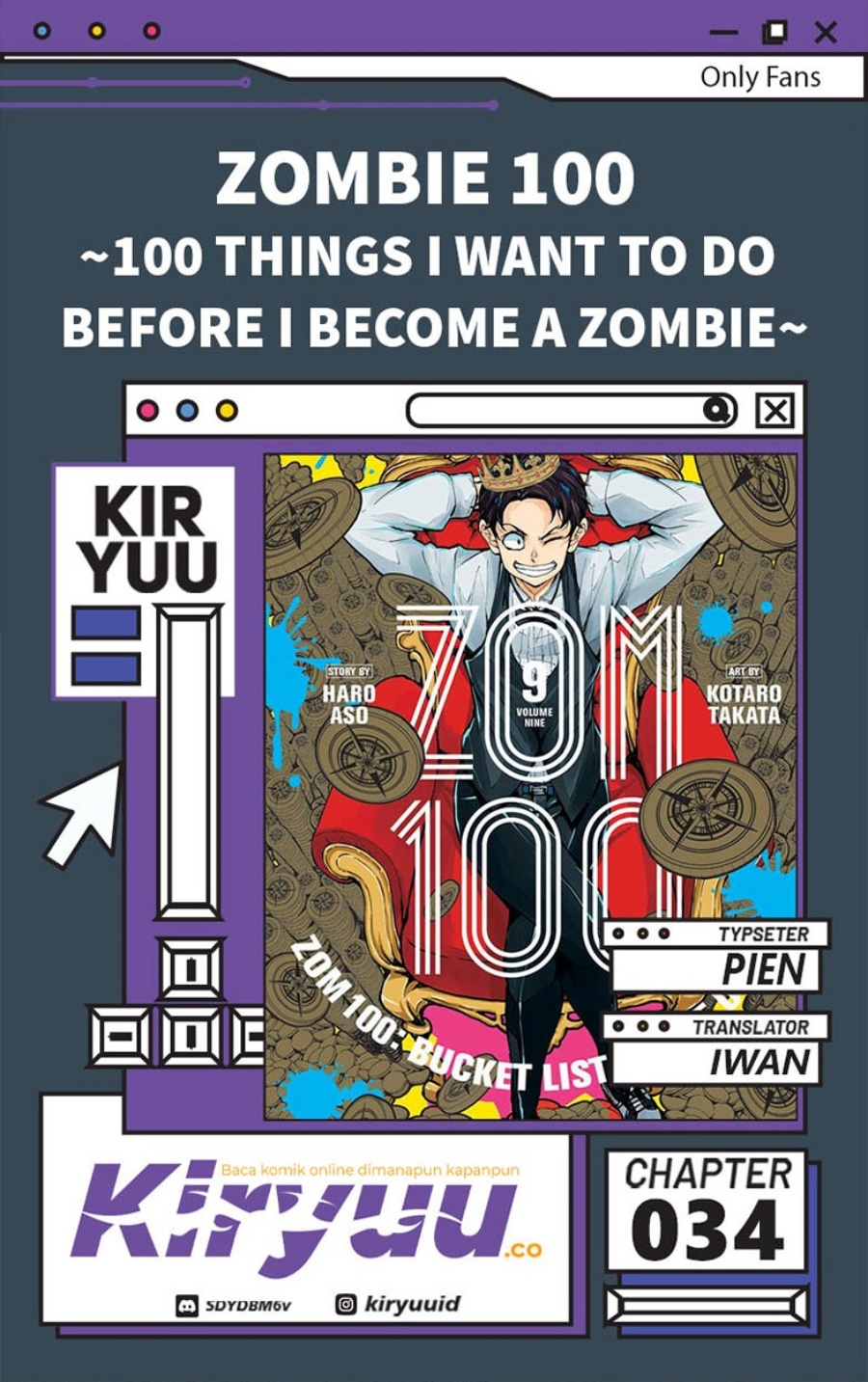 Zombie 100 ~Zombie ni Naru Made ni Shitai 100 no Koto~